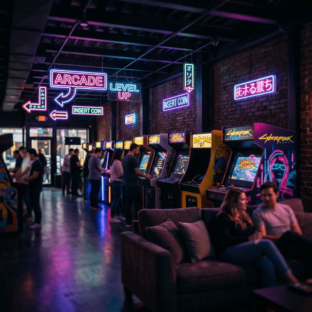 Arcade Background